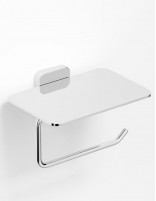 Portarrollos con tapa cromo/níquel - Quadra de GME