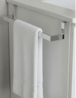 Toallero a mueble cromo/níquel - Quadra de GME