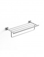 Toallero con repisa cromo/níquel - Quadra de GME