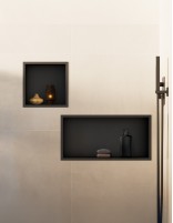 Hornacina empotrada negra ambiente