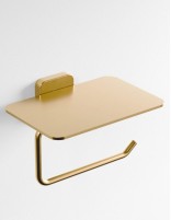 Portarrollos con tapa oro/cobre - Quadra de GME