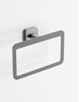 Anilla toallero negro/titanio - Quadra de GME