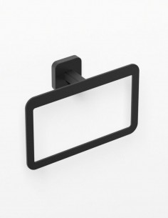 Anilla toallero negro/titanio - Quadra de GME