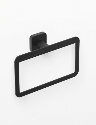 Anilla toallero negro/titanio - Quadra de GME