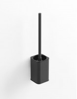 Escobillero pared negro/titanio - Quadra de GME