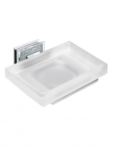 Jabonera baño - RUBI Crystal de PyP