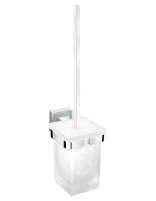Escobillero pared baño - completo RUBI Crystal de PyP