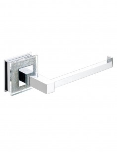 Portarrollo baño sin tapa - RUBI Crystal de PyP