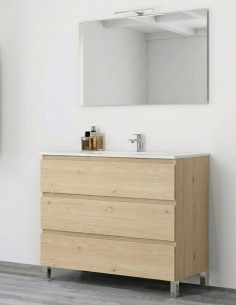 Mueble baño patas - lavabo incluido CORAL de Socimobel