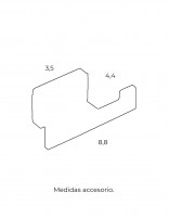 Pack accesorios cromo - EVER de PyP