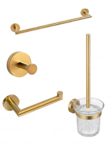 Pack accesorios oro cepillado/oro rosa - ODEÓN de PyP