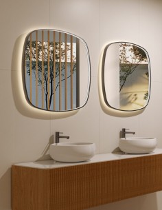 Espejo con bordes redondeados - CATANIA de LED Imex 2