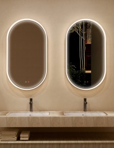 Espejo ovalado marco iluminado - BARI de LED Imex 2