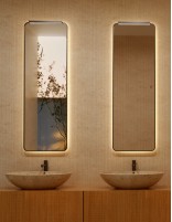 Espejo led retroiluminada y superior