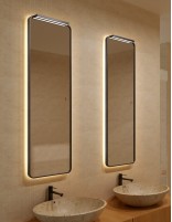Espejo led retroiluminada y superior modelo PALERMO de LED Imex