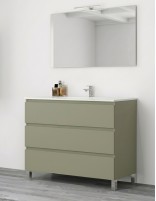Mueble baño patas colores dubuffet green