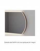 Espejo laterales curvos - NAYA TOUCH de BathDecor