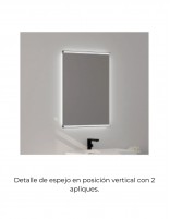 Aplique rectangular - NOVUS de BathDecor