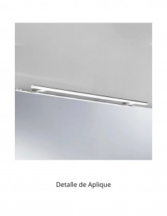 Aplique LED 81 cm - cromo de Manillons Torrent 2