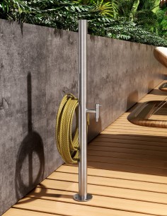 Columna de agua - poste jardín acero inox. Denali de Imex