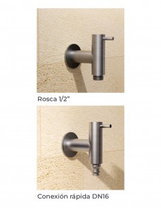 Grifo para manguera - acero inoxidable Arches de Imex 2