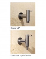 Grifo para manguera conexiones