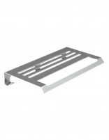 Repisa con toallero y perchas acero inox. - SLIM de Manillons Torrent