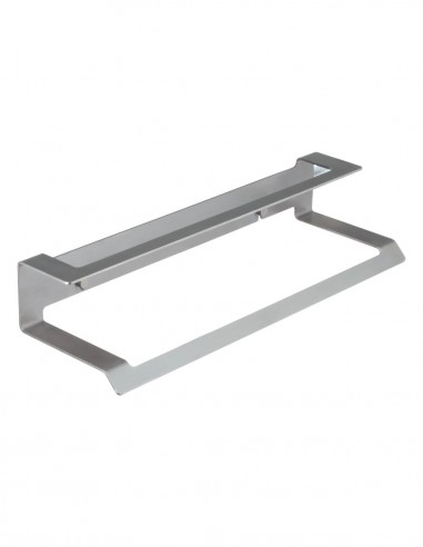 Toallero doble acero inox. - 45 cm SLIM de Manillons Torrent
