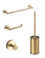 Pack de accesorios para baño - oro cepillado/bronce ECO de Manillons Torrent