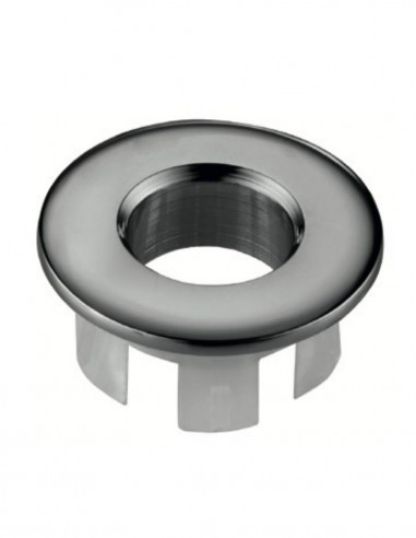 Embellecedor desagüe lavabo - níquel de Imex