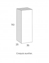 Armario suspendido croquis