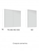 Armario camerino de Socimobel croquis