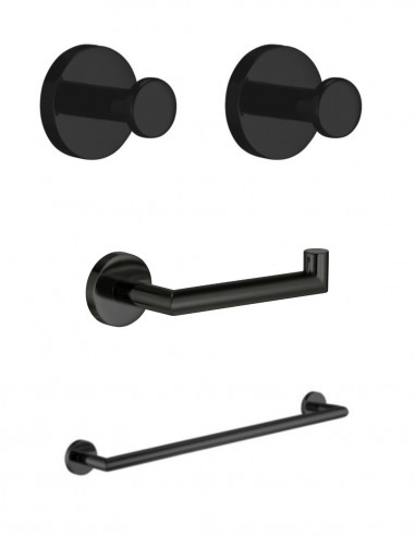 Set 4 piezas - negro Eco de Manillons Torrent