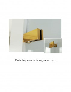 Mampara frontal abatible - bisagras RODAS de Seviban 2