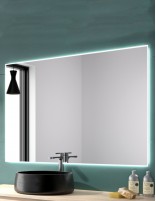 Espejo rectangular con luz LED - SANTORINI de Eurobath