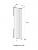 Columna de baño Visobath Kyoto croquis
