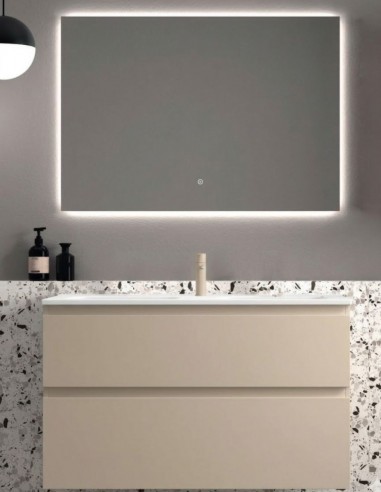 Avila Dos Carmen - Mueble de baño con 2 cajones colores