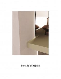 Espejo con forma orgánica con repisa - ADÁN 2 de BathDecor 2