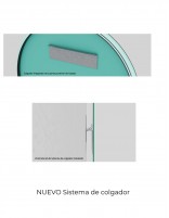 Espejo con forma orgánica - ADÁN 2 NOL de BathDecor