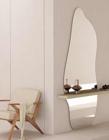Espejo con forma orgánica - ADÁN 2 NOL de BathDecor