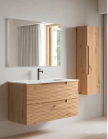 Conjunto de baño Visobath Kyoto modelo 2 cajones lavabo Idea incluido
