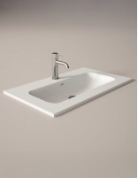 Conjunto de baño detalle lavabo