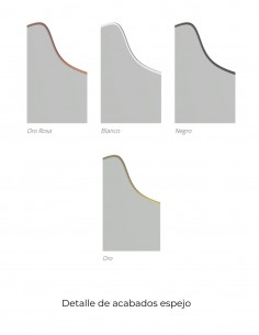 Espejo de forma orgánica con arenado perimetral - NATURAL NOL de BathDecor 2