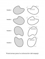 Espejo de forma orgánica con arenado perimetral - NATURAL NOL de BathDecor