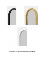 Espejo ovalado con marco de polímetro - ROMAN de BathDecor