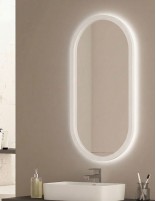 Espejo ovalado con marco de polímetro - ROMAN de BathDecor