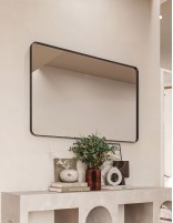 Espejo rectangular con marco metálico - ADRIANO NOL de BathDecor