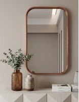 Espejo rectangular con marco metálico - ADRIANO NOL de BathDecor