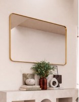 Espejo rectangular con marco metálico - ADRIANO NOL de BathDecor