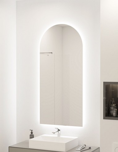 Espejo capilla con arenado perimetral - MALTA de BathDecor